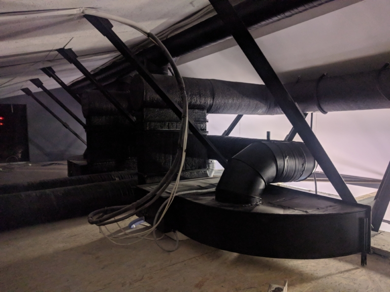 монтаж оборудования системы вентиляции в офисе, г Киев
