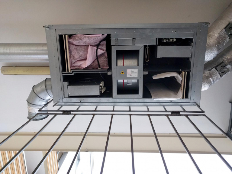 роторный рекуператор для вентиляции квартиры, г.Киев, Украина