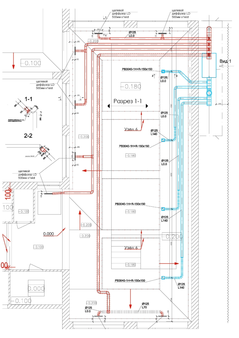 проект план системы вентиляции басейна в доме коттедже, г Киев